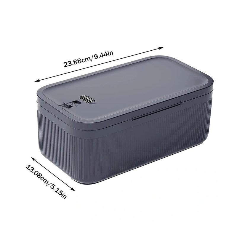 Load image into Gallery viewer, Lock Box with Locker,Lockbox for Office,School,Home Personal Items Safe,Medicine Lockable Cabinet,Food Snacks Container,Files
