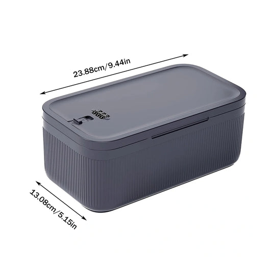 Lock Box with Locker,Lockbox for Office,School,Home Personal Items Safe,Medicine Lockable Cabinet,Food Snacks Container,Files