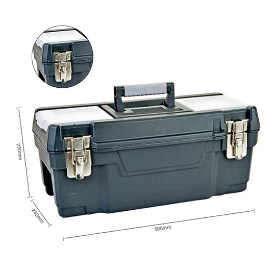 Indoor Or Outdoor Multi-Functional Storage Box With Removable Tray/ Drawer Plastic Tool Box For Sale