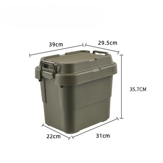 Large Capacity Household Storage Box Portable Outdoor Camping Picnic Waterproof Dustproof Multifunctional Home Storage Box