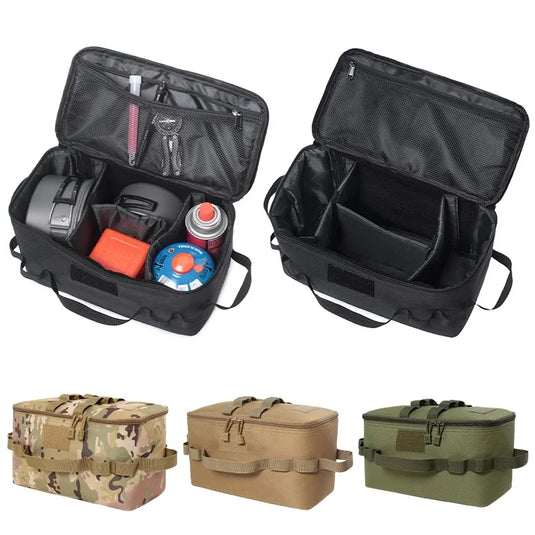 Camping Gas Tank Storage Bag Outdoor Large Capacity Ground Nail Tool Bags Picnic Cookware Utensils Organizer bags Мужская сумка