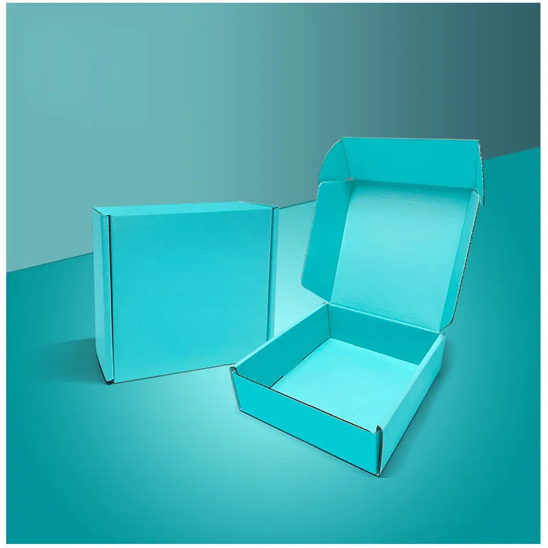Load image into Gallery viewer, Shipping Boxes For Small Business 10Packs Cardboard Box For Shipping Customize Logo Gift Box Wig Packaging Storage Box
