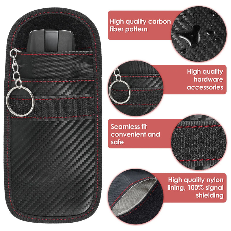 Load image into Gallery viewer, Signal Blocker Security Box Mobile Phone Storage Box for Bank Phone Card Car Keyless Anti-Theft Faraday Box Shielding Security
