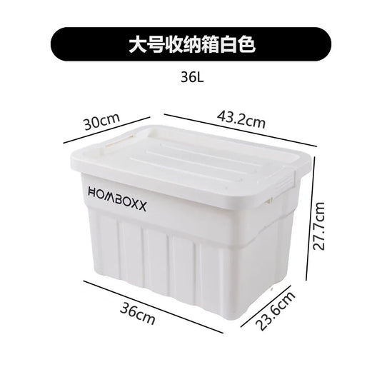 Industrial Style Large Capacity Camping Storage Box Thickened Desktop Organizer for Car Miscellaneous Item Storage