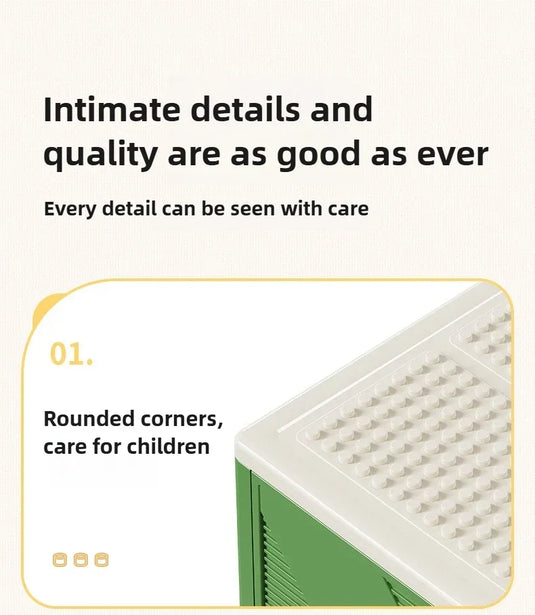 Household Goods Household Large Capacity Storage Box,  Storage Box, Building Block Storage Box, Children's Toy Storage Box