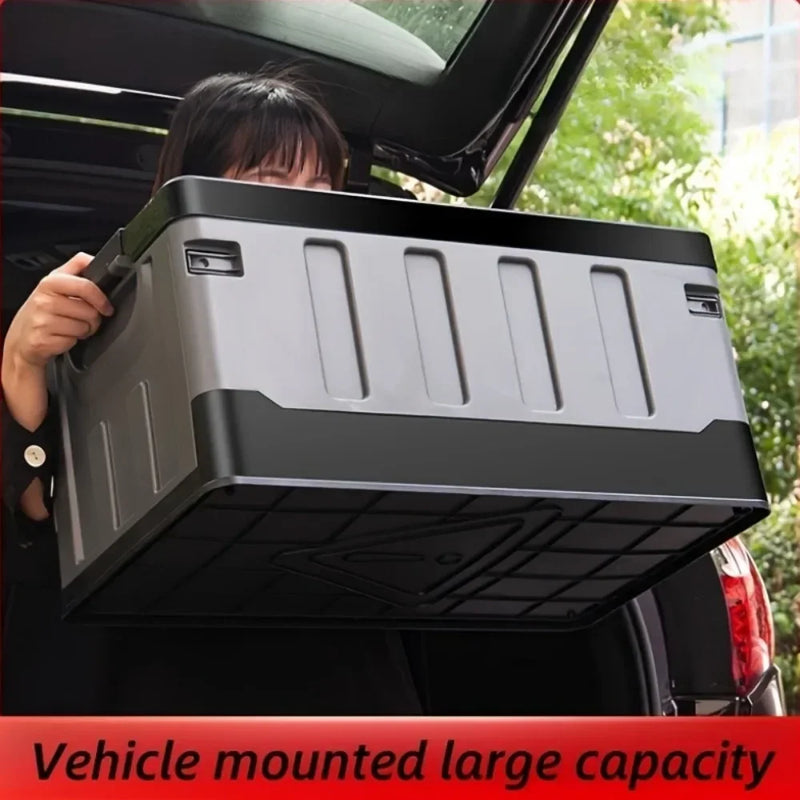 Load image into Gallery viewer, Large Camping Storage Box Portable Waterproof Container Outdoor Storage Case Durable Multi Purpose Foldable Car Trunk Organizer
