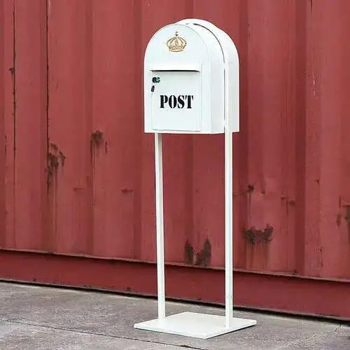 Load image into Gallery viewer, Household Industrial Style Photography Prop Mailbox Retro Christmas Mailboxes Tin Letter Box Vertical Suggestion Box Letter Box
