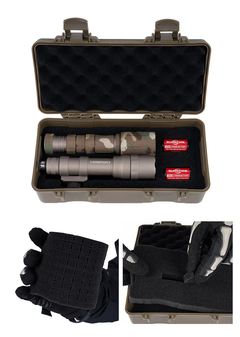 Load image into Gallery viewer, Tactical Equipment Outdoor Shockproof Protection Storage Box Shooting Hunting Laser Box Versatile EDC Flashlight Hard Case
