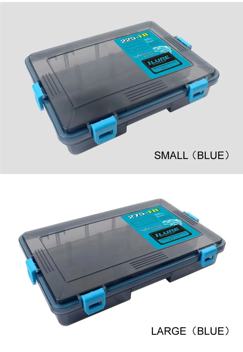 Load image into Gallery viewer, Fishing Tackle Box Large Capacity Waterproof Accessories Hook Storage Lure Bait Tray Storage Lure Bait Organizer Boxes
