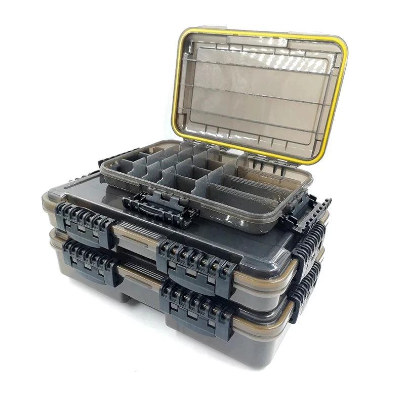 Load image into Gallery viewer, Waterproof Fishing Tackle Box
