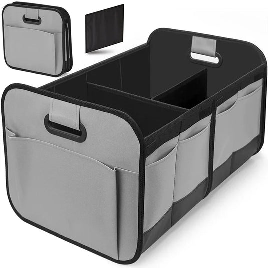 Foldable Car Storage Box Outdoor Waterproof Large Capacity Storage Bag Multifunctional Oxford Cloth Material Car Trunk Tool Box