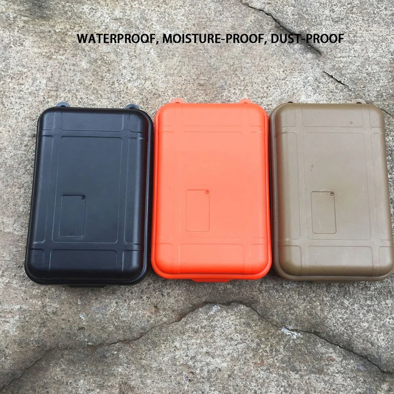 Load image into Gallery viewer, Outdoor Waterproof Survival Sealed Box Dustproof Shockproof Plastic EDC Tools Storage Container Case Fishing Tackle Tools Boxes
