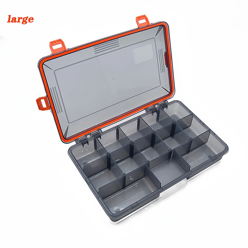 Load image into Gallery viewer, Fishing Tackle Box Large Capacity Fishing Accessories Tool Storage Box Fish Hook Lure Fake Bait Boxes Carp Fishing Goods

