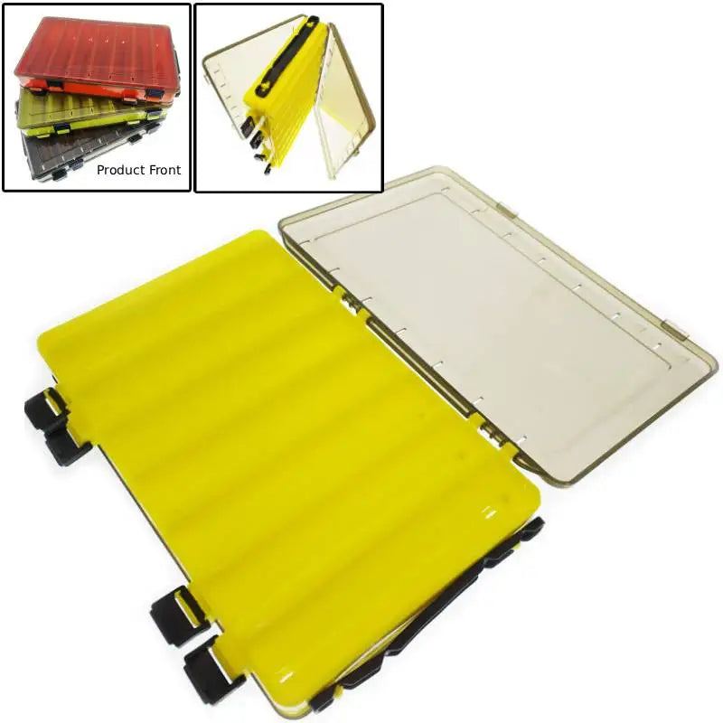 Load image into Gallery viewer, Fishing Tackle Box Lure Storage 14 Compartments Double Sided Lure Hook Boxes Baits Container Storage Case Fishing Accessories
