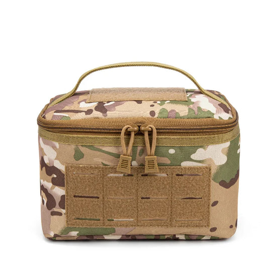Rifle Cartridge Bag Pistol Ammo Pouches Portable Ammunition Box Outdoor Hunting Shooting Bullet Storage Case EDC Tools Handbag