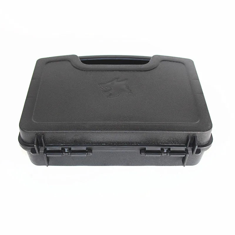 Load image into Gallery viewer, Hard box with foam, lockable waterproof portable 2 pistols, used for storage box of outdoor shooting and Hunting shooting ground
