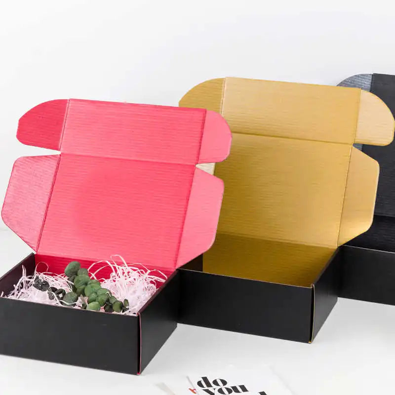 Load image into Gallery viewer, Hard Cardboard Box For Packaging Waterproof Courier Mailing Box Clothing Gift Party Boxes

