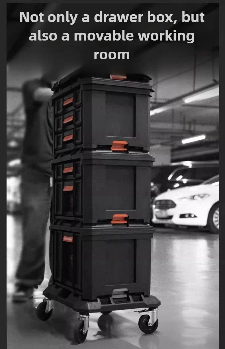 Load image into Gallery viewer, Drawer Tool Box Stacked Tool Storage Boxes Automotive Mechanical Workshop Tools Case Multi-functional Repair Tools Organizer
