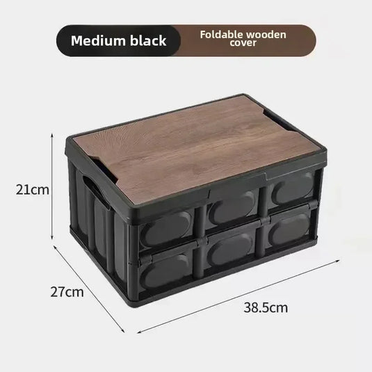 Outdoor Storage Box,Camping Folding Box,Camping Table,Camping Wooden Chopping Board,Car Trunk Organizer Storage Box