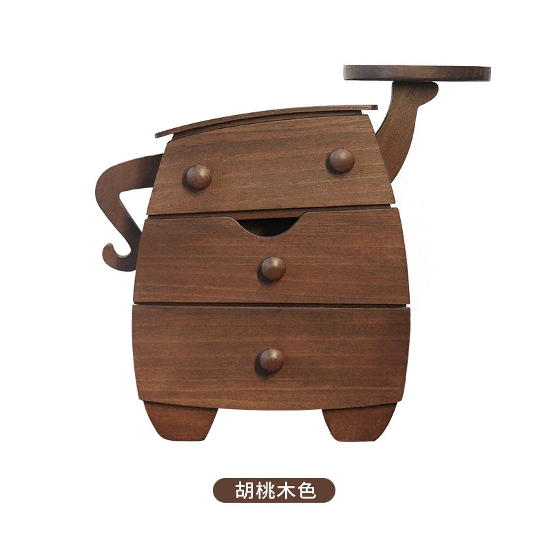 Load image into Gallery viewer, Elegant Wooden Jewelry Box for Rings Necklaces &amp; Earrings High-End Gift for Weddings Housewarmings - Storage Organizer
