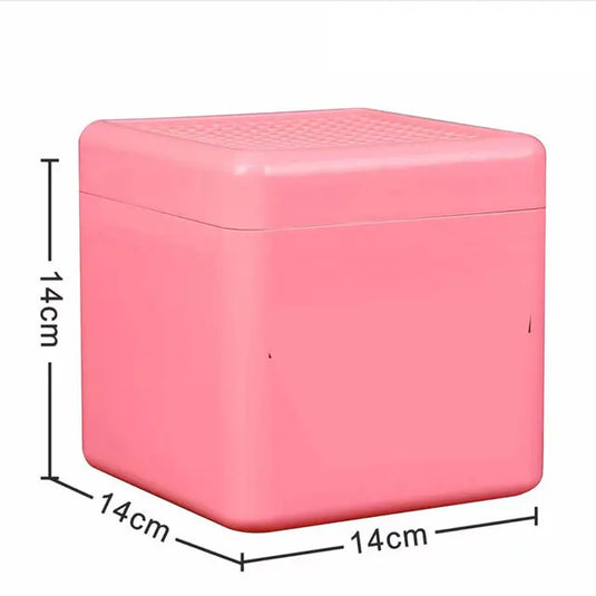 Magnetic Building Blocks Storage Box Snack Toy Blocks Storage Bucket Plastic Organizer Container DIY Assembly Toys For Kids Gift