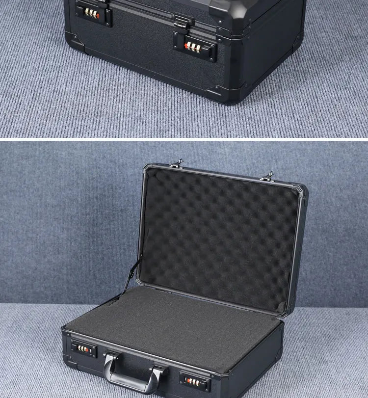 Load image into Gallery viewer, Handheld Tool Box Equipment Safety Protection Boxes File Instrument Storage Password Box Portable Hardware Tool Organizer Boxes
