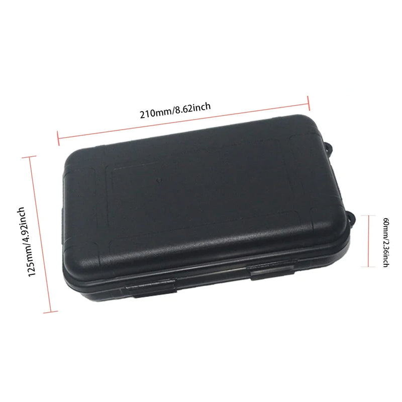 Load image into Gallery viewer, Outdoor Waterproof Survival Sealed Box Dustproof Shockproof Plastic EDC Tools Storage Container Case Fishing Tackle Tools Boxes

