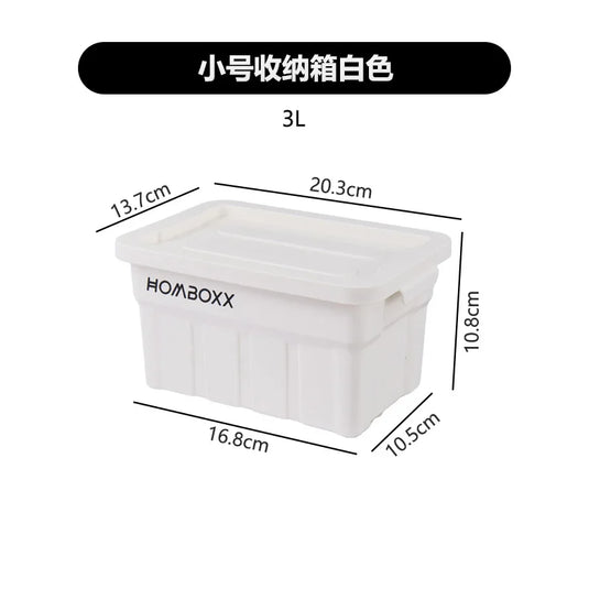 Industrial Style Large Capacity Camping Storage Box Thickened Desktop Organizer for Car Miscellaneous Item Storage