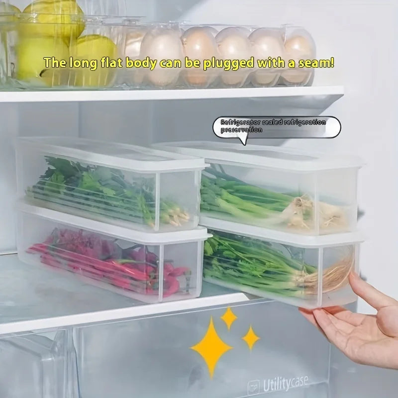 Load image into Gallery viewer, Refrigerator fresh-keeping storage box, fresh-keeping artifact,Small Food Preservation Boxes,Transparent Sealed Storage Box
