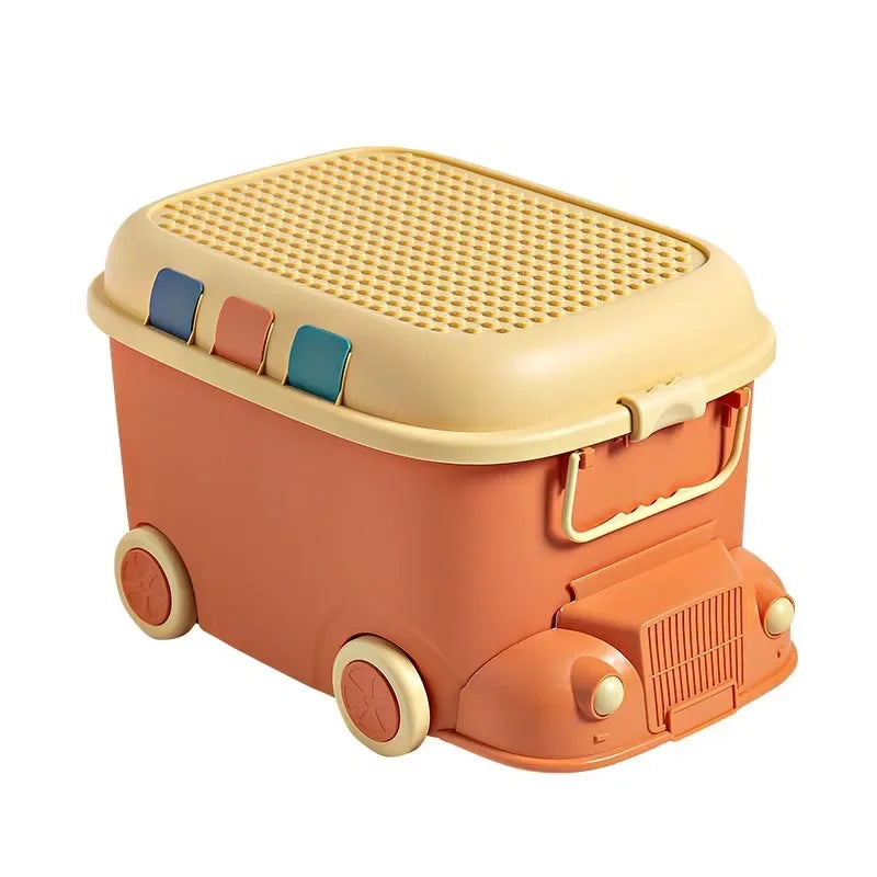 Load image into Gallery viewer, Children's Toy Organizer Building Block Storage Box Snack Organizer Large Capacity Cartoon Storage Box Clothes Storage Box
