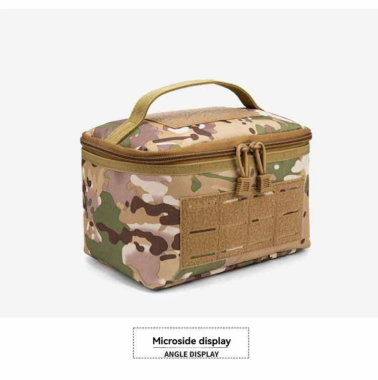 Load image into Gallery viewer, Portable Rifle Cartridge Bag Pistol Ammo Pouches Ammunition Box for Outdoor Hunting Shooting Bullet Storage EDC Handbag
