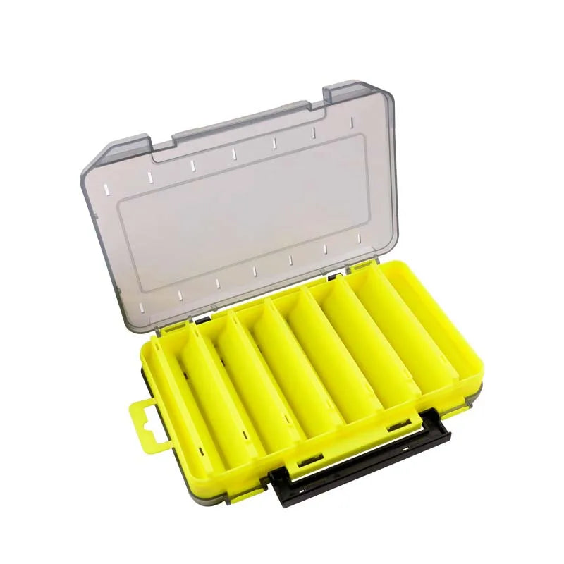 Load image into Gallery viewer, Fishing Tackle box 14 Compartments Fishing Accessories Lure Hook Storage Case Double Sided Fishing Tool organizer boxes
