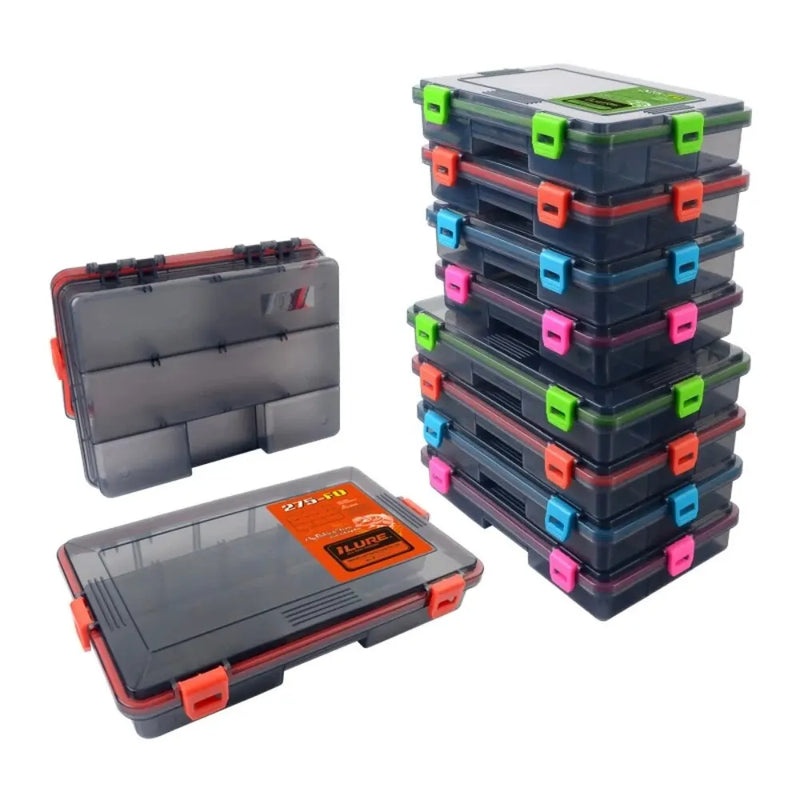 Load image into Gallery viewer, Fishing Tackle Box Large Capacity Waterproof Accessories Hook Storage Lure Bait Tray Storage Lure Bait Organizer Boxes
