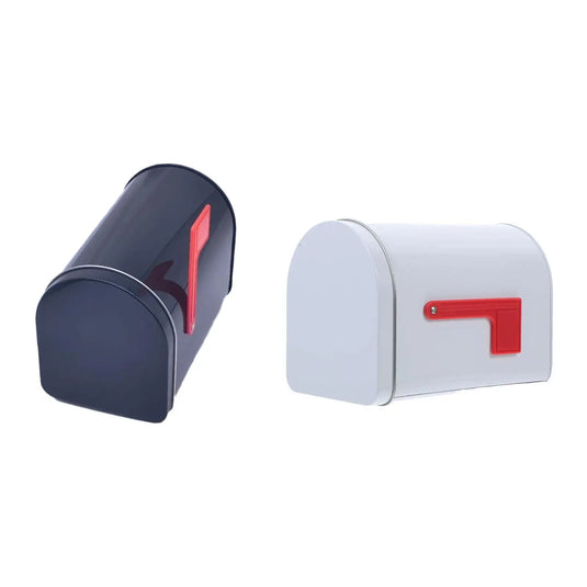 Tinplate Mailbox, Retro Style DIY Projects Decoration Mini Mailbox, for Mail House Valentine Classroom, Playhouse, Farmhouse
