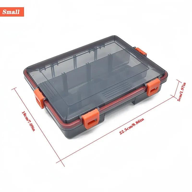 Load image into Gallery viewer, Fishing Tackle Box Large Capacity Fishing Accessories Tool Storage Box Fish Hook Lure Fake Bait Boxes Carp Fishing Goods
