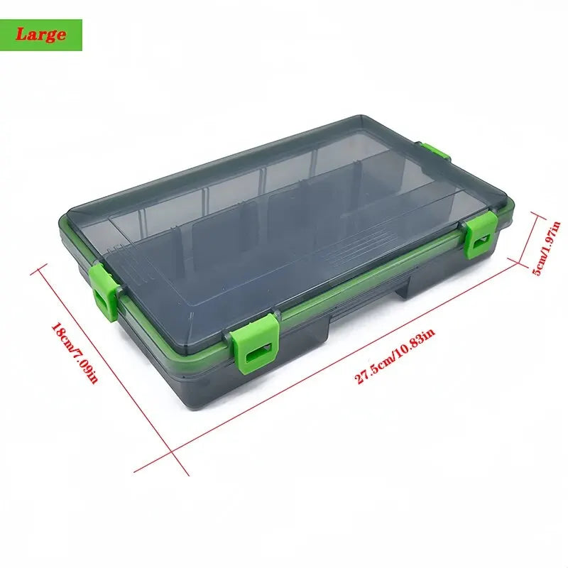 Load image into Gallery viewer, Fishing Tackle Box Large Capacity Fishing Accessories Tool Storage Box Fish Hook Lure Fake Bait Boxes Carp Fishing Goods
