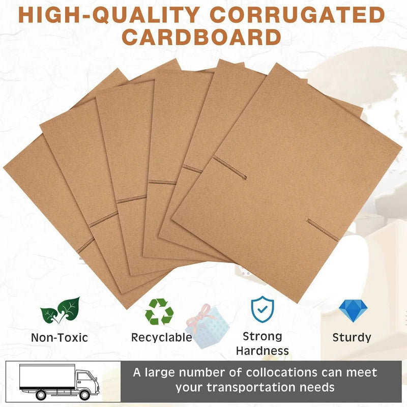 Load image into Gallery viewer, Mailing Shipping Boxes, 7.87x4.13x5.31inches, Single Wall, 32Lb/sq inch, Brown Corrugated Cardboard Mailer Box With Lids
