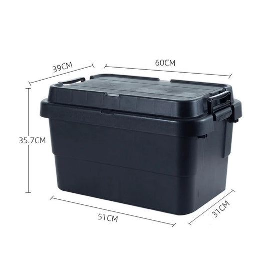 Large Capacity Household Storage Box Portable Outdoor Camping Picnic Waterproof Dustproof Multifunctional Home Storage Box