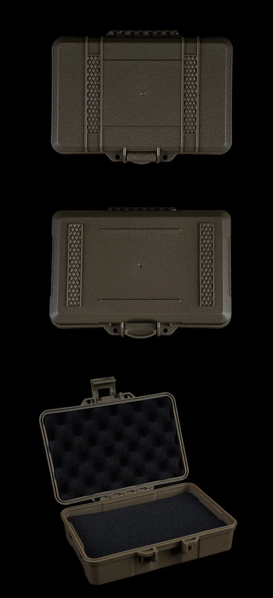 Tactical Equipment Outdoor Shockproof Protection Storage Box Shooting Hunting Laser Box Versatile EDC Flashlight Hard Case