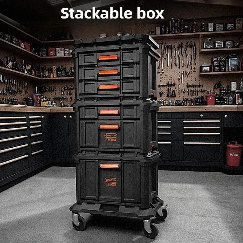 Load image into Gallery viewer, Drawer Tool Box Stacked Tool Storage Boxes Automotive Mechanical Workshop Tools Case Multi-functional Repair Tools Organizer
