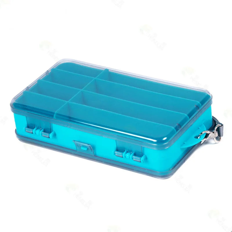 Load image into Gallery viewer, Fishing Bait Box1Double-sided Lure Box Colorful Transparent Storage Box Fishing Gear Accessories Bait Box
