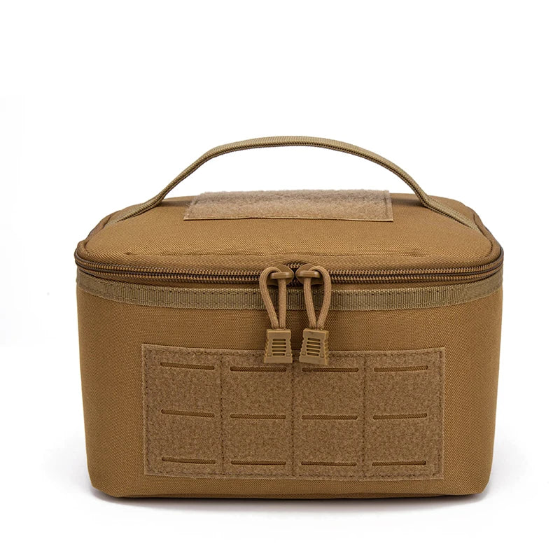Load image into Gallery viewer, Portable Rifle Cartridge Bag Pistol Ammo Pouches Outdoor Ammunition Box Hunting Shooting Bullet Storage Case EDC Handbag
