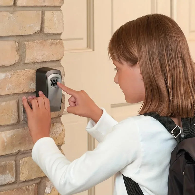Load image into Gallery viewer, Flip-Top Ultra-Secure Key Safe Box: Plastic Key Storage – For Hotel, Emergency, Travel &amp; Renovation Security Needs!
