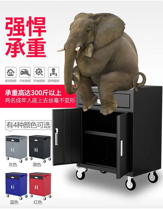 2025Toolbox Trolley Tool Cabinet With 4 Wheels  Tool Cart With Drawers