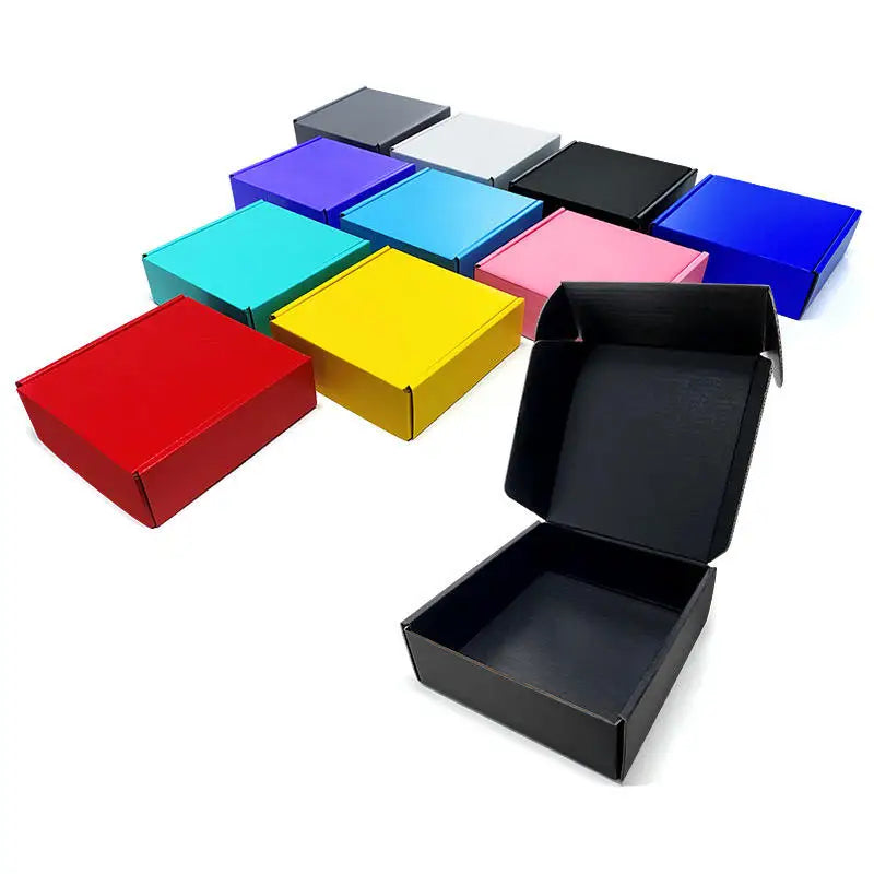 Load image into Gallery viewer, Custom Cardboard Shipping Mailing Box Packaging Luxury Corrugated Paper Gift Packaging Boxes for Cosmetics
