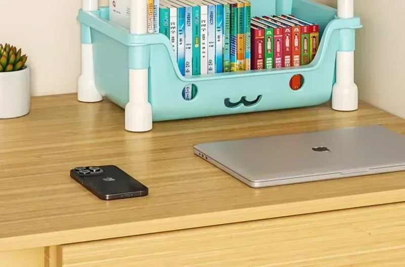 Load image into Gallery viewer, Toy Storage Cart Children's Toy Storage Rack and Shelf Rotating Bookshelf Household Mobile Handcart Living Room Storage Rack

