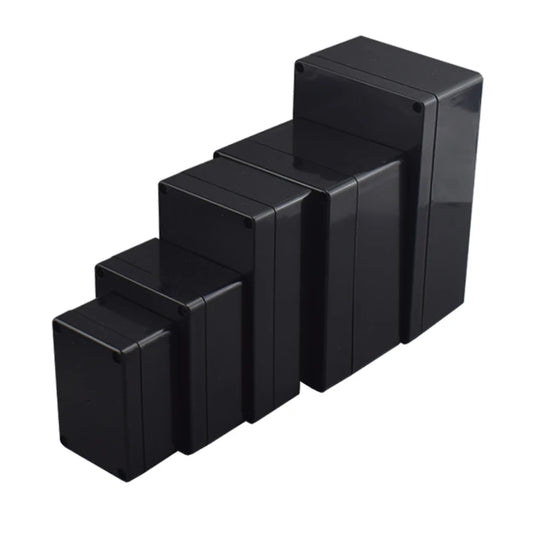 ABS Waterproof Box Housing Electronic Safe Case Plastic Boxes Black Wire Junction Box Plastic Organizer IP67 Waterproof Enclosur