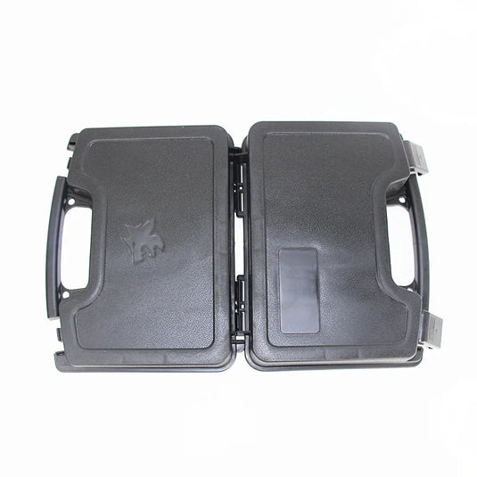 Hard box with foam, lockable waterproof portable 2 pistols, used for storage box of outdoor shooting and Hunting shooting ground