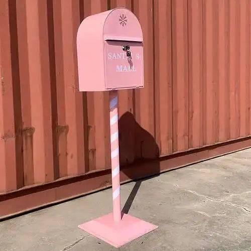Load image into Gallery viewer, Household Industrial Style Photography Prop Mailbox Retro Christmas Mailboxes Tin Letter Box Vertical Suggestion Box Letter Box

