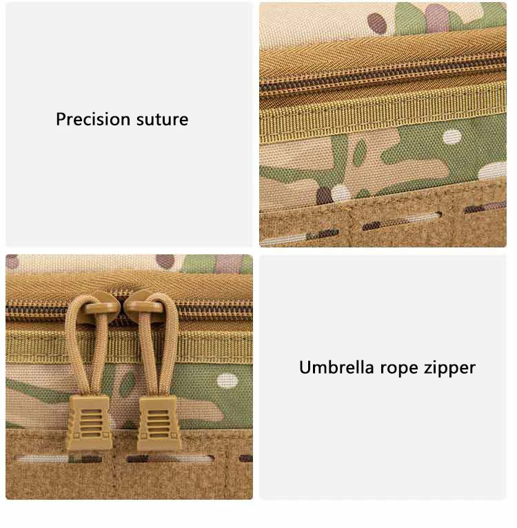 Load image into Gallery viewer, Portable Rifle Cartridge Bag Pistol Ammo Pouches Outdoor Ammunition Box Hunting Shooting Bullet Storage Case EDC Handbag
